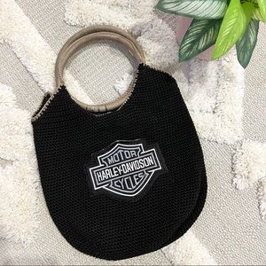 Harley Davidson Crochet Handbag